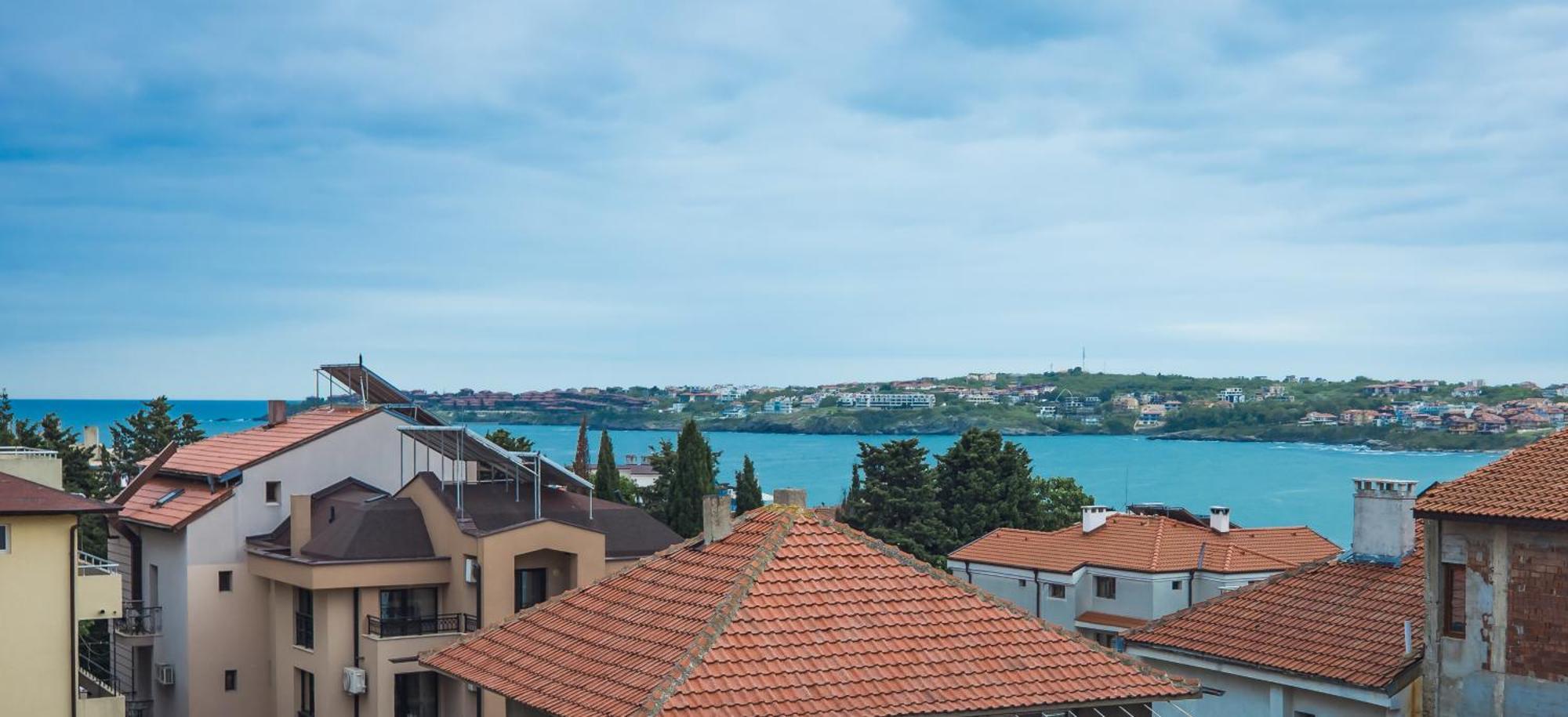 Hotel Albatros New Town Sozopol Bagian luar foto